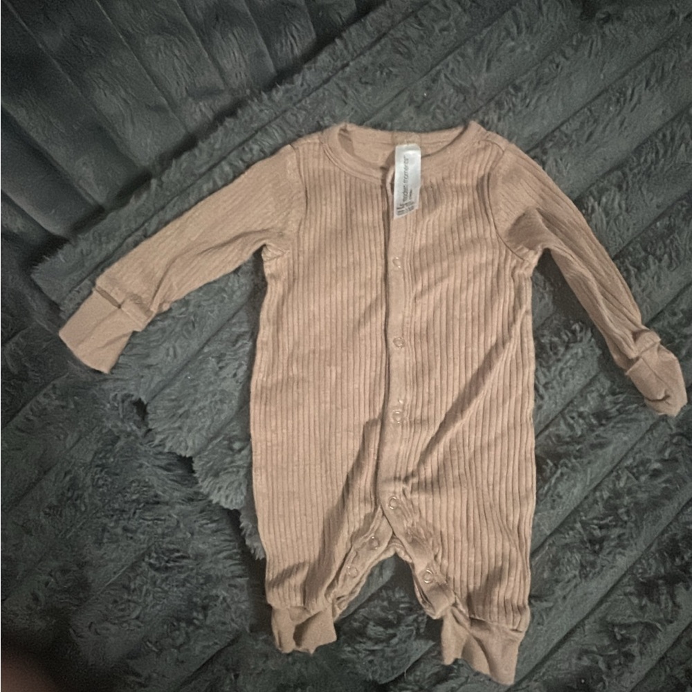 Cozy Tan Kids One Piece